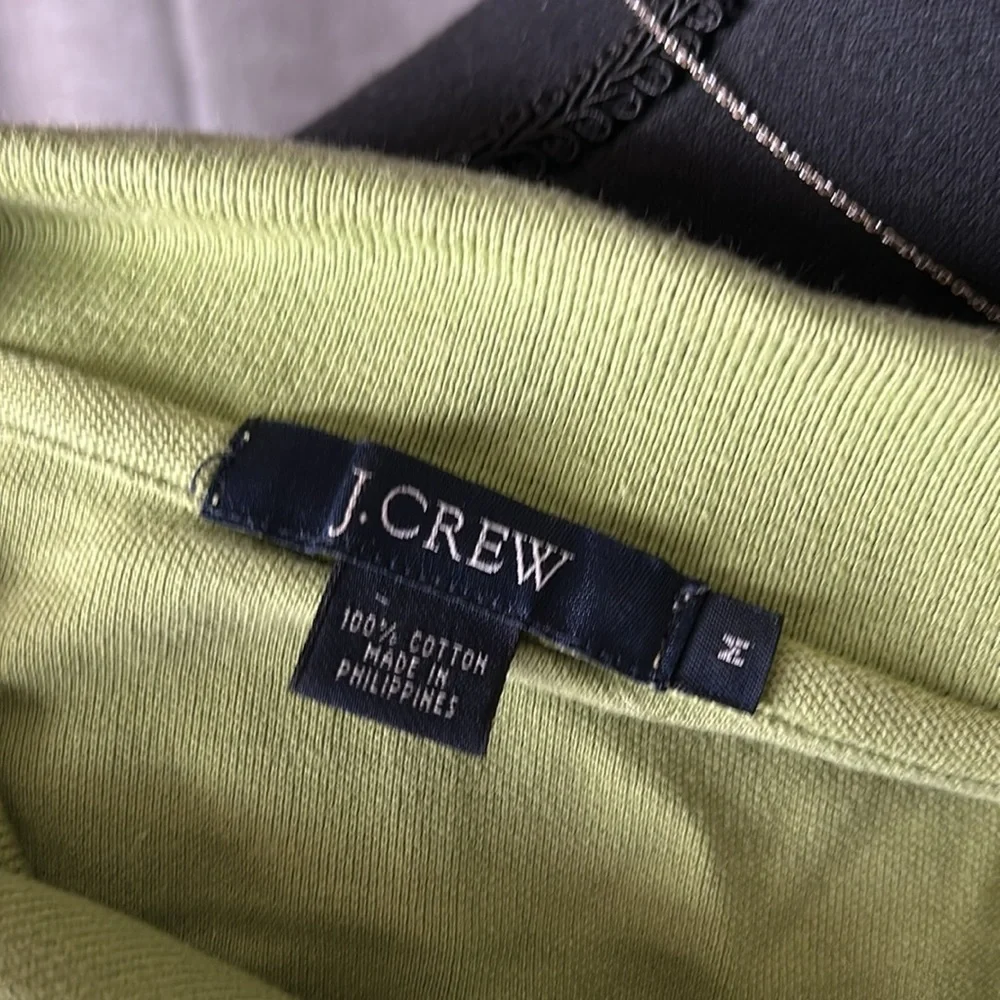 Green J. Crew Polo